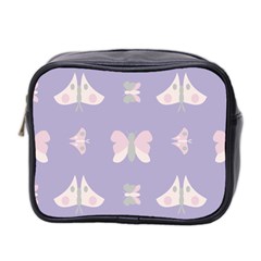 Butterfly Butterflies Merry Girls Mini Toiletries Bag (two Sides) by HermanTelo