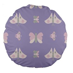 Butterfly Butterflies Merry Girls Large 18  Premium Round Cushions