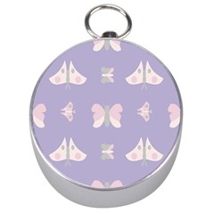 Butterfly Butterflies Merry Girls Silver Compasses by HermanTelo