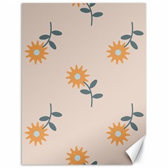 Flowers Continuous Pattern Nature Canvas 18  X 24 