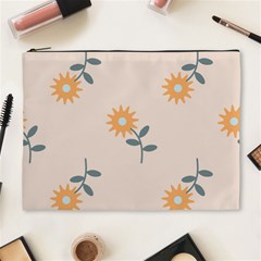 Flowers Continuous Pattern Nature Cosmetic Bag (xl)