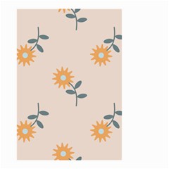 Flowers Continuous Pattern Nature Small Garden Flag (two Sides)