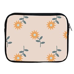 Flowers Continuous Pattern Nature Apple Ipad 2/3/4 Zipper Cases