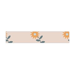 Flowers Continuous Pattern Nature Flano Scarf (mini) by HermanTelo