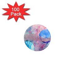 Abstract Clouds And Moon 1  Mini Magnets (100 Pack)  by charliecreates