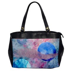 Abstract Clouds And Moon Oversize Office Handbag by charliecreates