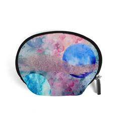 Abstract Clouds And Moon Accessory Pouch (small) by charliecreates