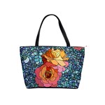 Stained Glass Roses Classic Shoulder Handbag Front