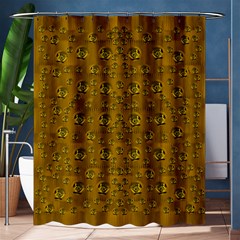 Freedom And Spectacular Butterflies Shower Curtain 60  X 72  (medium)  by pepitasart