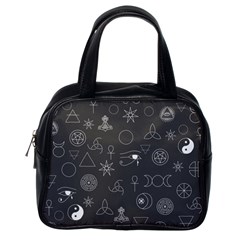 Witchcraft symbols  Classic Handbag (One Side)