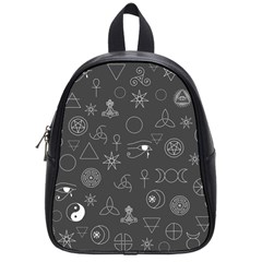 Witchcraft symbols  School Bag (Small)