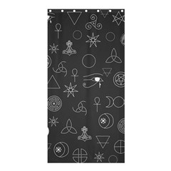 Witchcraft symbols  Shower Curtain 36  x 72  (Stall) 