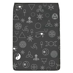 Witchcraft symbols  Removable Flap Cover (L)