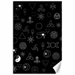 Witchcraft symbols  Canvas 24  x 36  23.35 x34.74  Canvas - 1