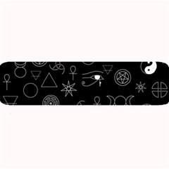 Witchcraft Symbols  Large Bar Mats by Valentinaart