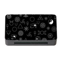 Witchcraft Symbols  Memory Card Reader With Cf by Valentinaart