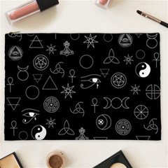 Witchcraft Symbols  Cosmetic Bag (xxl) by Valentinaart