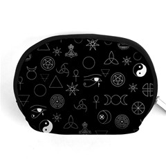 Witchcraft Symbols  Accessory Pouch (medium) by Valentinaart