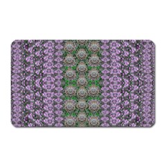 Decorative Juwel And Pearls Ornate Magnet (rectangular) by pepitasart