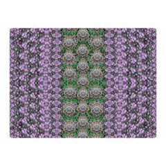 Decorative Juwel And Pearls Ornate Double Sided Flano Blanket (mini)  by pepitasart