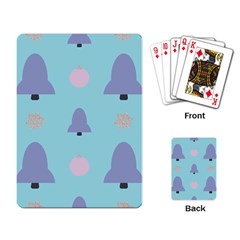 Christmas Bauble Playing Cards Single Design