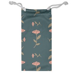 Florets Rose Flower Jewelry Bag