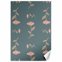 Florets Rose Flower Canvas 20  X 30 