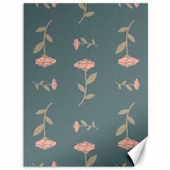 Florets Rose Flower Canvas 36  X 48 