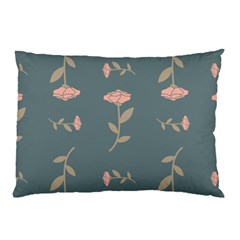 Florets Rose Flower Pillow Case