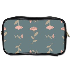 Florets Rose Flower Toiletries Bag (one Side)