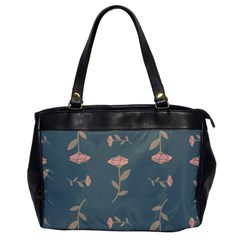 Florets Rose Flower Oversize Office Handbag