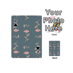 Florets Rose Flower Playing Cards Double Sided (mini)