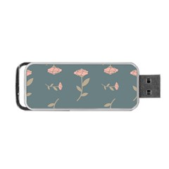 Florets Rose Flower Portable Usb Flash (one Side)