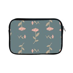 Florets Rose Flower Apple Ipad Mini Zipper Cases by HermanTelo