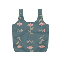 Florets Rose Flower Full Print Recycle Bag (s)