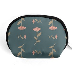 Florets Rose Flower Accessory Pouch (medium)