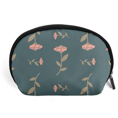 Florets Rose Flower Accessory Pouch (large)