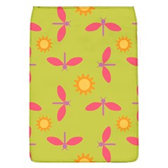 Dragonfly Sun Flower Seamlessly Removable Flap Cover (l) by HermanTelo