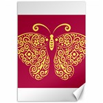 Butterfly Insect Bug Decoration Canvas 12  x 18  11.88 x17.36  Canvas - 1