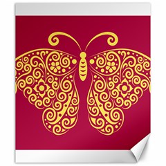 Butterfly Insect Bug Decoration Canvas 20  X 24 