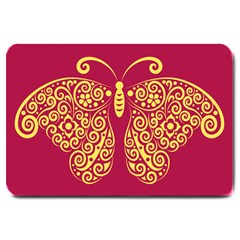 Butterfly Insect Bug Decoration Large Doormat 