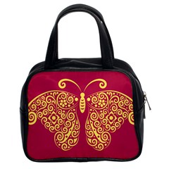 Butterfly Insect Bug Decoration Classic Handbag (two Sides)