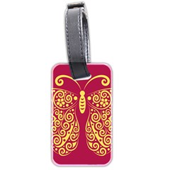 Butterfly Insect Bug Decoration Luggage Tags (two Sides)