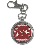 Heart Love Butterflies Animal Key Chain Watches Front