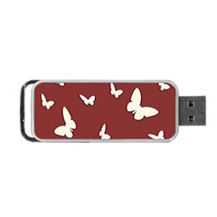 Heart Love Butterflies Animal Portable Usb Flash (two Sides)