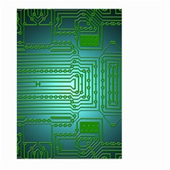 Board Conductors Circuits Large Garden Flag (two Sides)