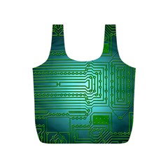 Board Conductors Circuits Full Print Recycle Bag (s) by HermanTelo