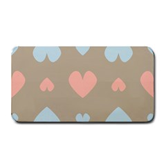 Hearts Heart Love Romantic Brown Medium Bar Mats by HermanTelo