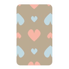 Hearts Heart Love Romantic Brown Memory Card Reader (rectangular)