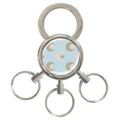 Moon Star Air Heaven 3-ring Key Chains by HermanTelo